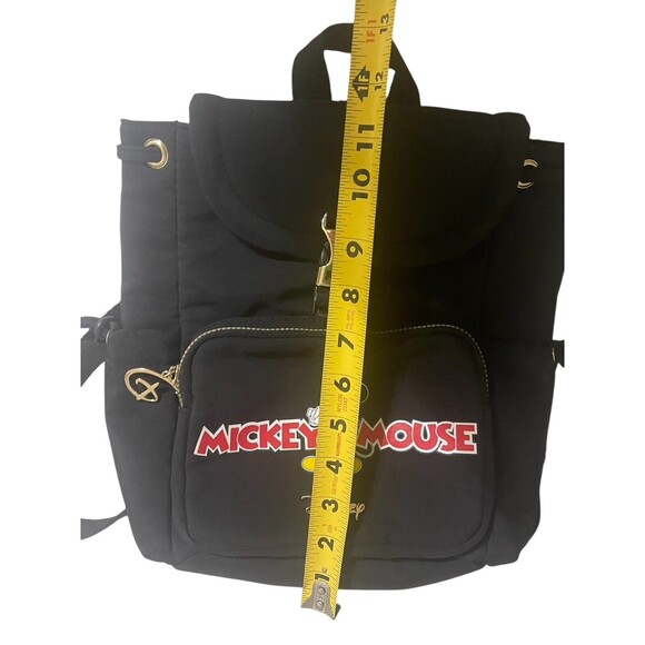 Disney’s Mickey Mouse Backpack Black Nylon - Picture 8 of 16